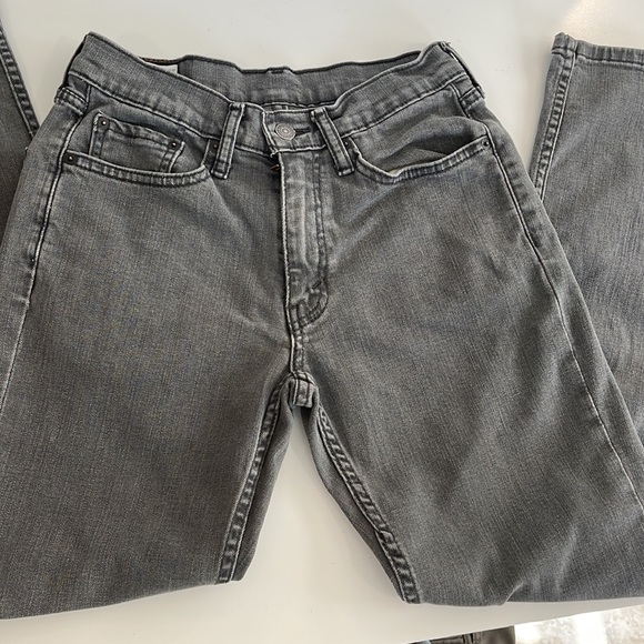Levi’s 514 Gray Straight Jeans size 29 x 30 - Picture 3 of 12